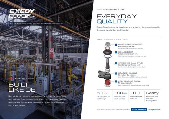 OEM Advanced flyer